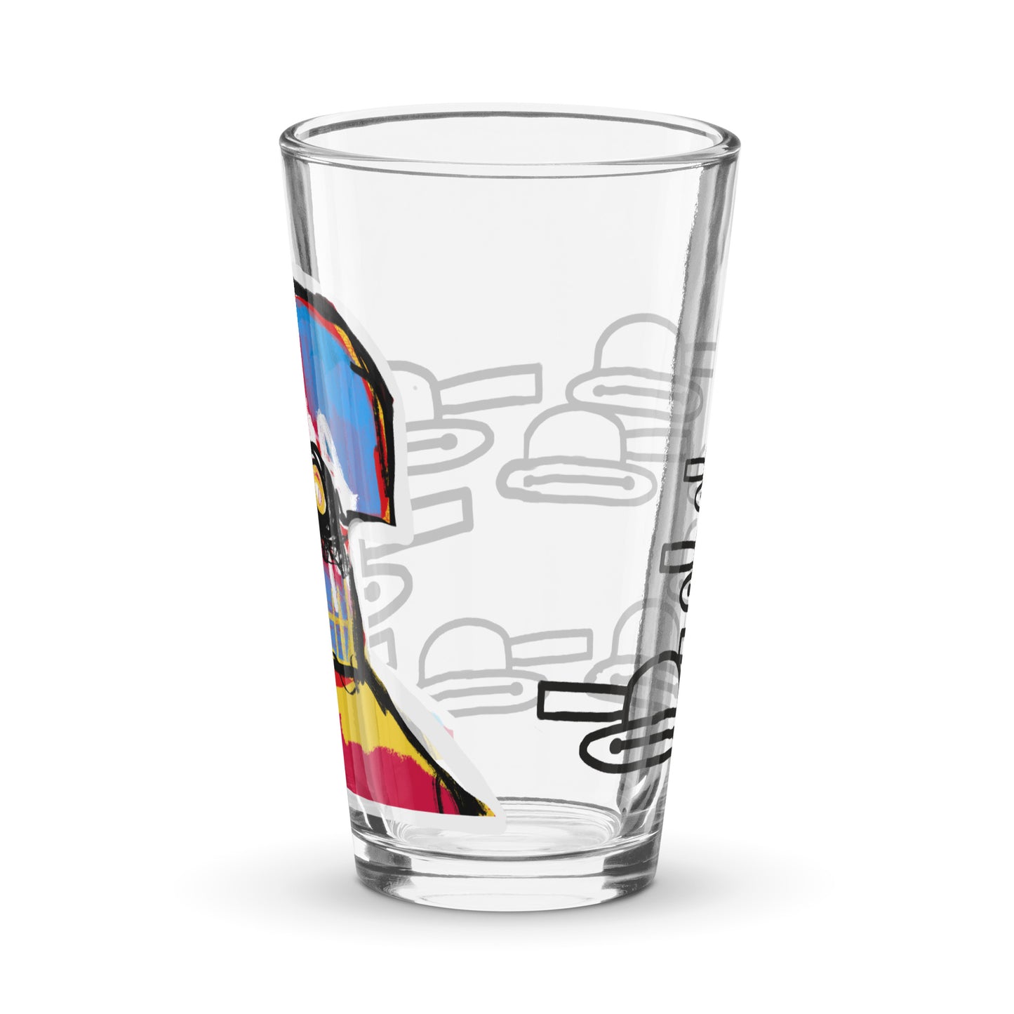 Pint glass with Original Artwork