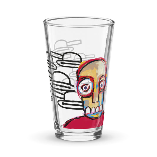 Pint glass with Original Art Work